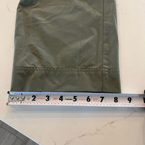 Athleta Tribeca Utility Crop Straight Pants Green Size‎ 6 - Picture 11 of 11